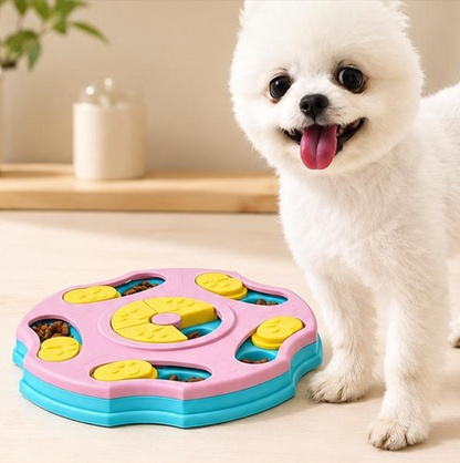 Puzzle Interactif Zen Zénimo — Distributeur de Friandises Anti-Glouton pour Chiens