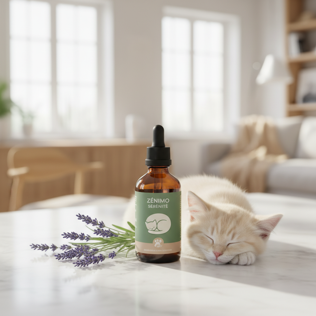 Gouttes Sérénité Zénimo — Soin Naturel Apaisant aux Plantes | Chien & Chat